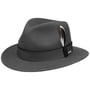 Levoca Traveller Wool Hat by Stetson dark grey