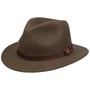 Carnvick Wool Traveller Hat by Balmoral brown