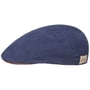 Ivy Cotton Canvas Flat Cap by Stetson navy