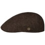 Wool Herringbone Duck Cap by Balmoral brown-black