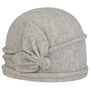 Jorina Milled Wool Hat by Seeberger grey