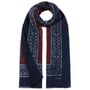 Ornaments Wool Scarf by Stetson blue-red