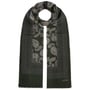 Paisley Print Wool Scarf by Stetson olive