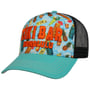 Tiki Bar Trucker Cap by King Kerosin light blue