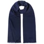 Basket Weave Wool Scarf by Stetson blue-grey