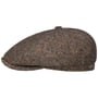 6 Panel Donegal Wool Flat Cap by JJ Hats mixed colours