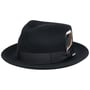 Caldren Fedora Fur Felt Hat by Stetson navy