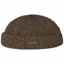Lavoy Herringbone Docker Hat by Stetson brown
