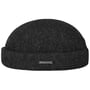 Lavoy Herringbone Docker Hat by Stetson anthracite