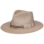 George Quito Panama Hat by Borsalino taupe