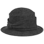 Marilana Milled Wool Hat by Seeberger anthracite