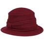 Marilana Milled Wool Hat by Seeberger bordeaux