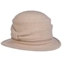 Marilana Milled Wool Hat by Seeberger oatmeal