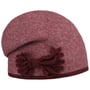 Tweed Pattern Milled Wool Headsock by Seeberger bordeaux