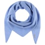 Uni Cashmere Triangular Scarf by Seeberger light blue