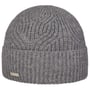 Merla Merino Beanie Hat with Cuff by Seeberger grey