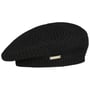 Merla Merino Wool Beret by Seeberger black