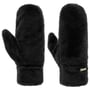 Faux Fur Mittens by Seeberger black