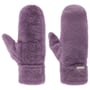 Faux Fur Mittens by Seeberger purple