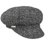 Tweedy Newsboy Cap by Seeberger black-white