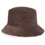 Ansen Bucket Corduroy Hat by bedacht brown