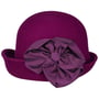 Hypnos Upward Brimmed Hat by bedacht plum