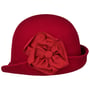 Hypnos Upward Brimmed Hat by bedacht red
