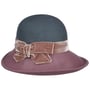 Iris Upward Brimmed Hat by bedacht pigeon blue