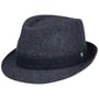 Tweed Trilby Wool Hat by Lierys blue-mottled