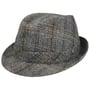 Overcheck Wool Trilby Hat by Lierys grey