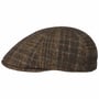 Rendeco Check Flat Cap by Lipodo brown