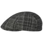 Rendeco Check Flat Cap by Lipodo grey