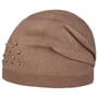 Perletta Beanie Hat by Lipodo light brown