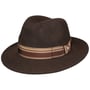 Bogart Hat Aus Wool Felt With Grosgrain Ribbon by Lierys dark brown