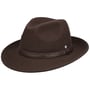Davito Crushable Bogart Hat by Lierys dark brown