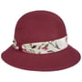 Wool Hat With Cloth Band by Lierys bordeaux