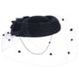 Imena Pillbox Hat by Lierys navy