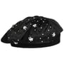Women´s Beret with Rhinestones by Lierys black