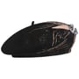 Fiore e Catena Beret by Lierys black