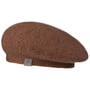 Uni Knit Beret with Mohair by Lierys brown