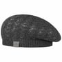 Savela Knit Beret by Lierys dark grey