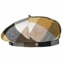 Jarena Check Beret by Lierys camel