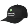 Kawasaki 74 63 Flexfit Cap by FOX black