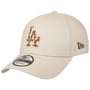 9Forty Dodgers Leo Infill Cap by New Era cream white