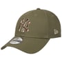 9Forty Camo Infill NY Yankees Cap by New Era olive