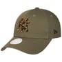 MLB Animal Print Infill NY Cap by New Era olive