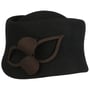 Toque Wool Hat with Cashmere by Mayser black