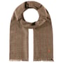 British Houndstooth Wool Scarf by Mayser beige