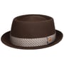 Gareth Diamond Band Pork Pie Hat by Mayser brown