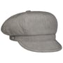 Uni Washed Cotton Newsboy Cap by Lierys grey